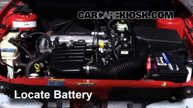 2003 Oldsmobile Alero GL 2.2L 4 Cyl. Coupe (2 Door) Batterie Changement